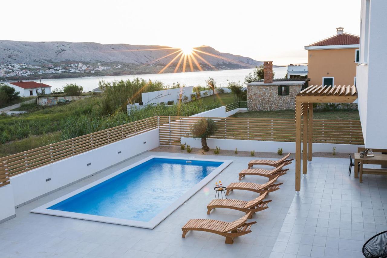 Villa Belveder Pag Town Esterno foto