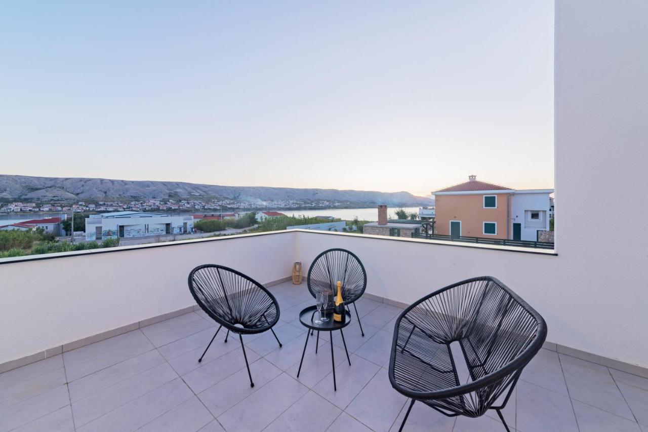 Villa Belveder Pag Town Esterno foto